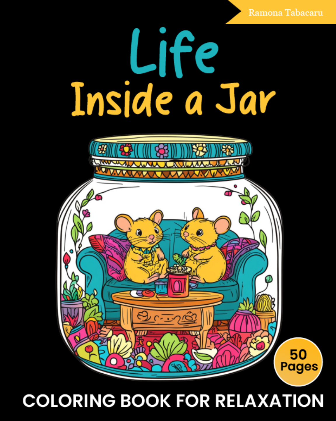 Life Inside a Jar Coloring Book